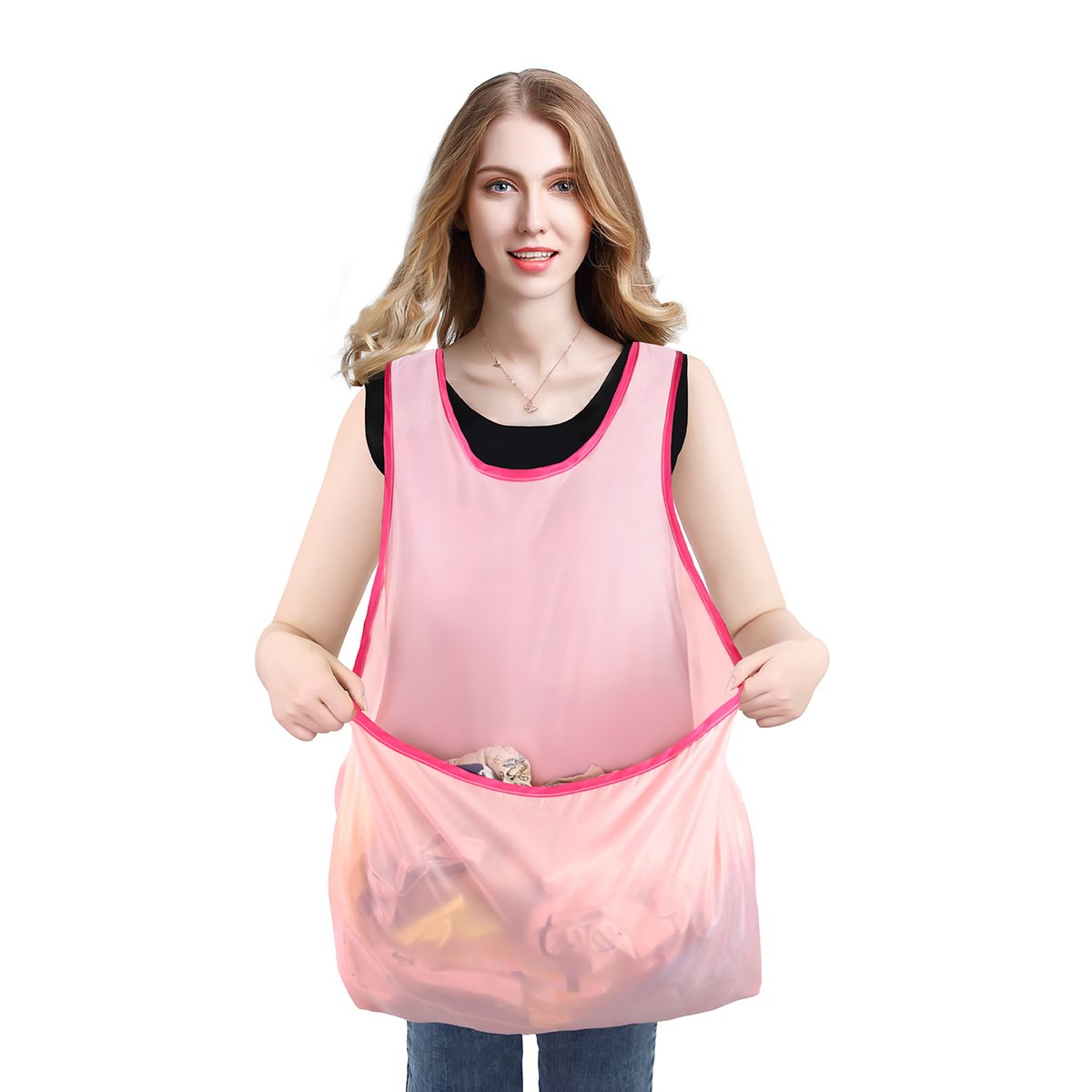 Portable Clothes Drying Apron